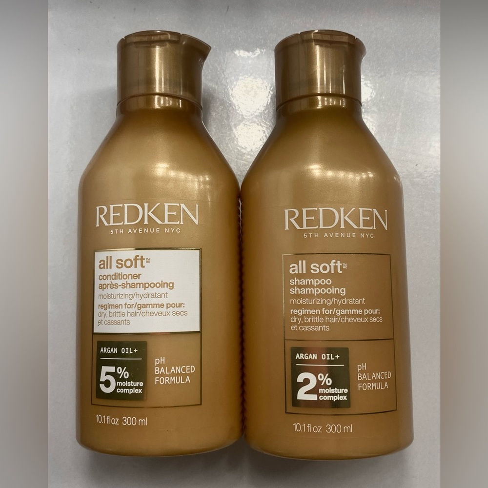 Redken All Soft Shampoo and Conditioner 10.1 oz